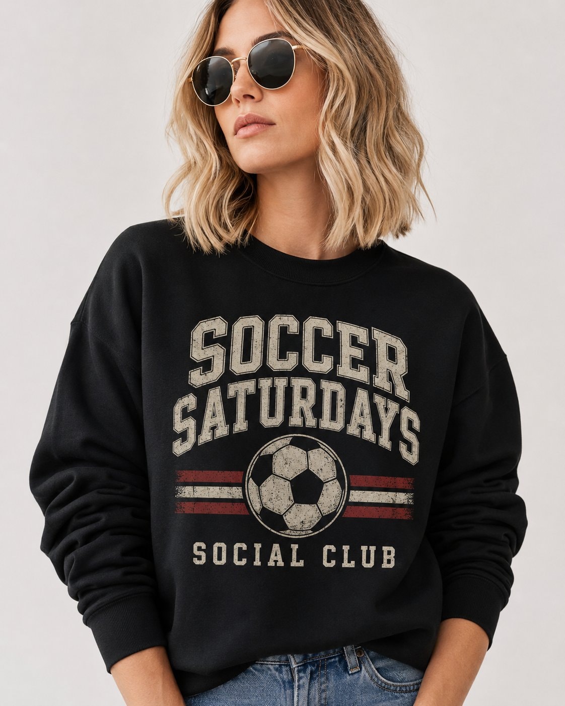 Soccer Saturdays Social Club Women's Sweatshirt