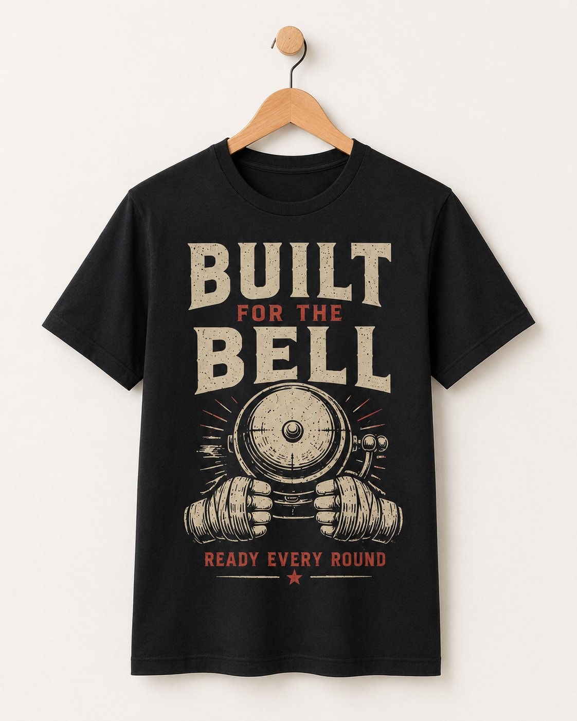 Built For The Bell Men's T-Shirt-Black-3