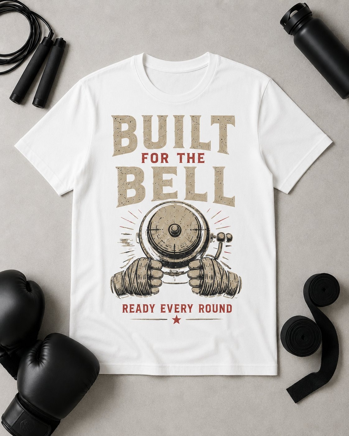 Built For The Bell Men's T-Shirt-White-4