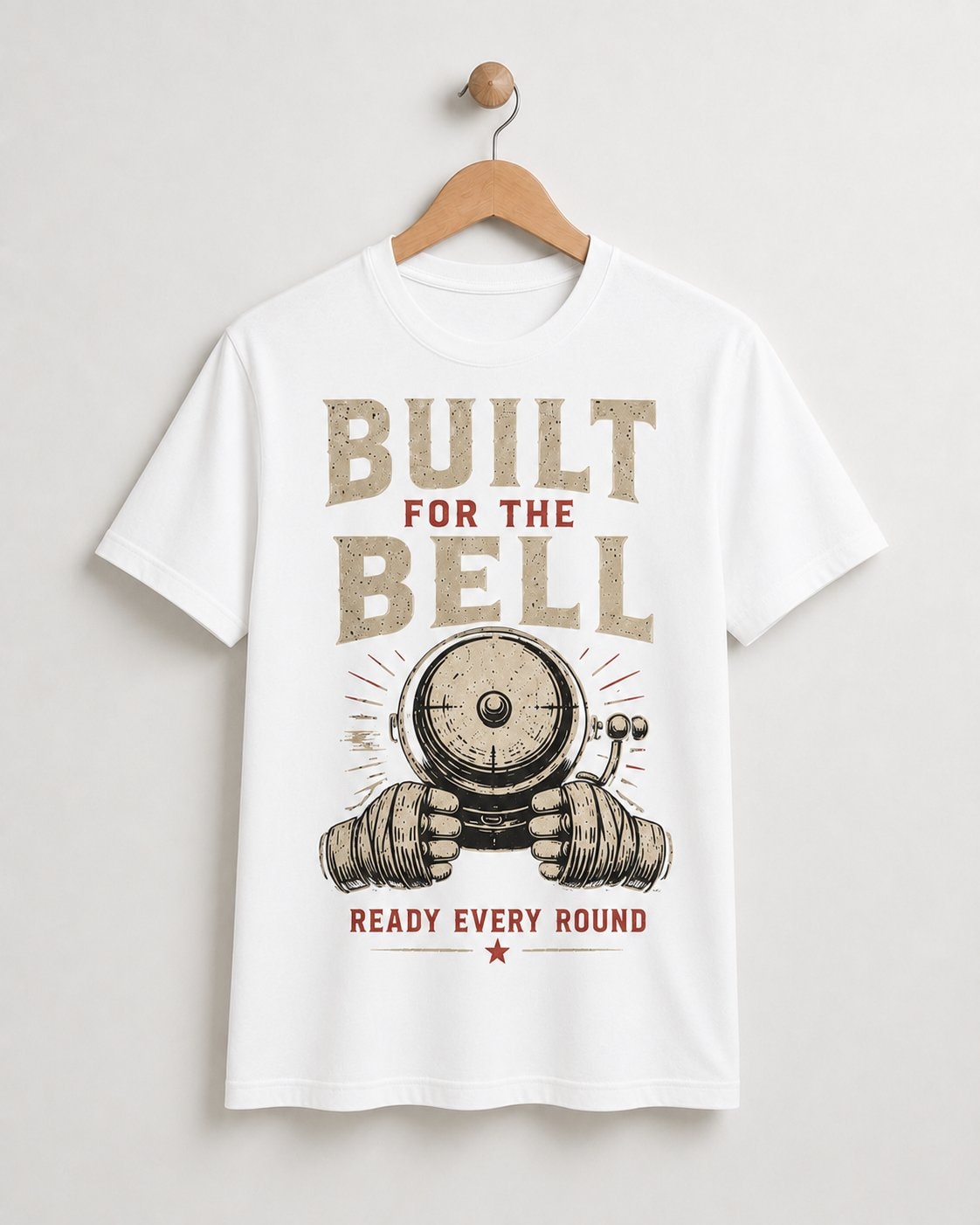 Built For The Bell Men's T-Shirt-White-3