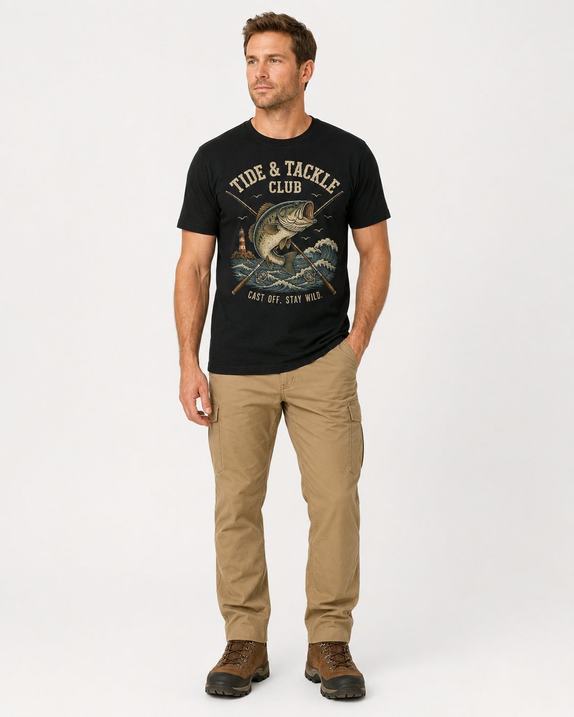 Tide & Tackle Club Men's T-Shirt