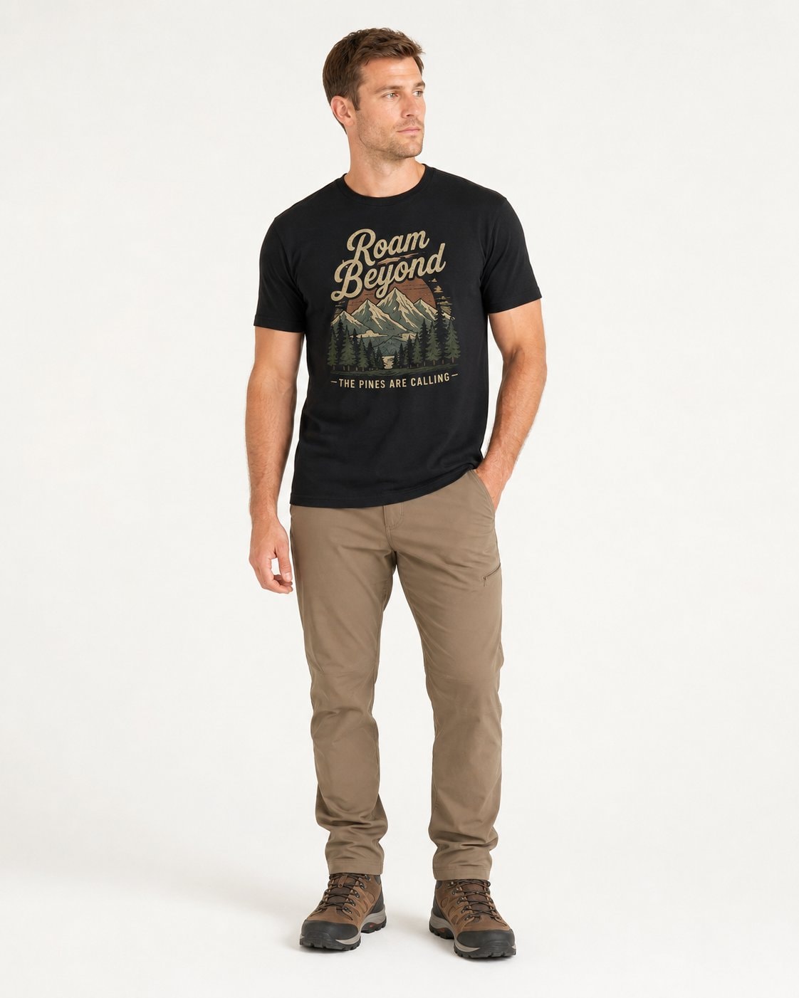 Roam Beyond the Pines Men's T-Shirt